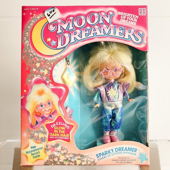 Moon Dreamers Sparky Dreamer Vintage Doll with Crystal New in Box 1986 - Picture 1 of 16